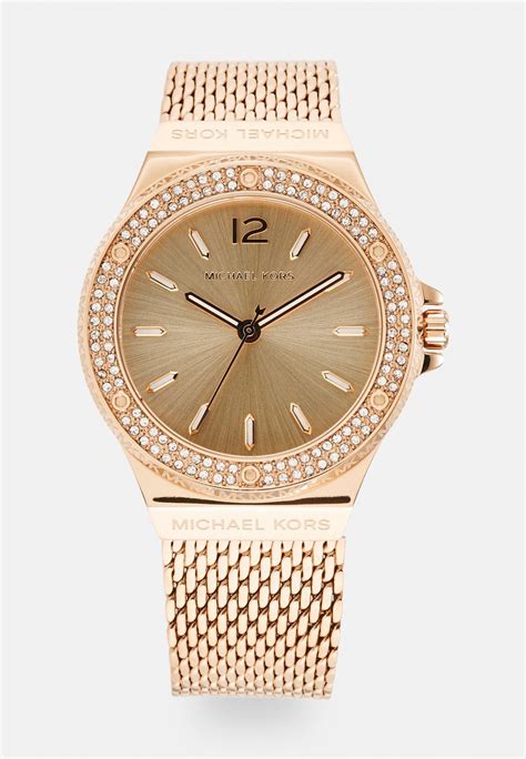 rose gold michael kors watch tj maxx|Lennox Rose Gold.